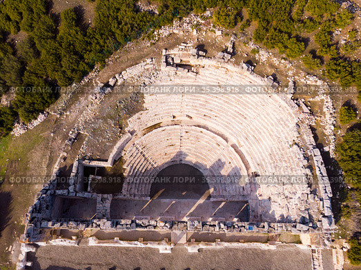 Odeon and bouleuterion at Kibyra. Стоковое фото, фотограф Яков Филимонов / Фотобанк Лори