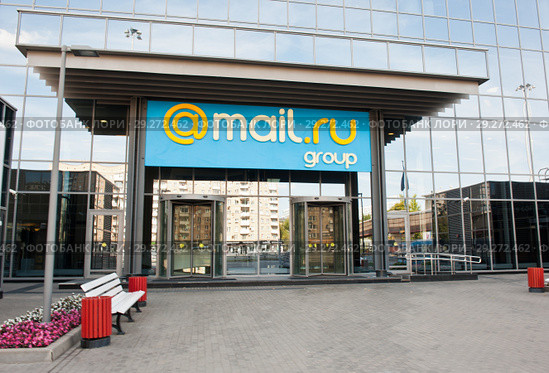 Офис компании Mail.Ru Group. Ленинградский проспект. Москва (2018 год). Редакционное фото, фотограф E. O. / Фотобанк Лори
