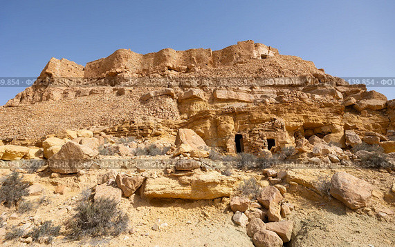 Old Berber settlement Ksar Beni Barka in Tunisia. Стоковое фото, фотограф Яков Филимонов / Фотобанк Лори