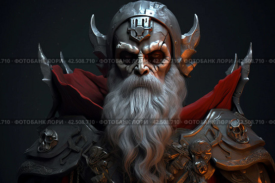 Old man Koschei Deathless. Generate ai. Стоковое AI-изображение, AI-художник Иван Рябоконь / Фотобанк Лори