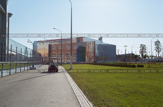 Олимпийский парк в Сочи, Адлер (2015 год). Редакционное фото, фотограф Александр Фрейдин / Фотобанк Лори