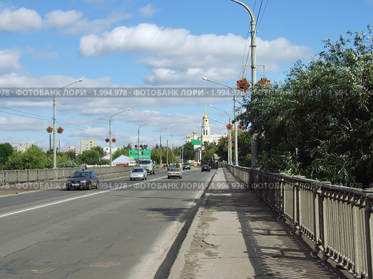 Орел. Мост Дружбы. (2007 год). Редакционное фото, фотограф Юрий Жеребцов / Фотобанк Лори
