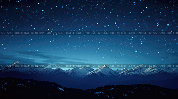 orion constellations stars ai generated. Стоковое AI-изображение, AI-художник Vectorwin / Фотобанк Лори