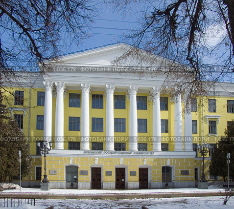 Орловский государственный университет (2009 год). Стоковое фото, фотограф Юрий Жеребцов / Фотобанк Лори