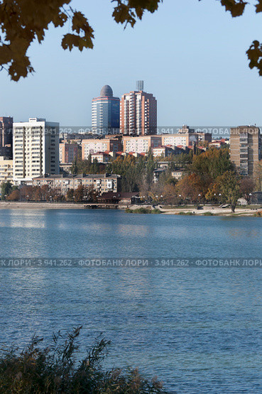 Осеннее утро в Донецке (2012 год). Стоковое фото, фотограф Короленко Елена / Фотобанк Лори