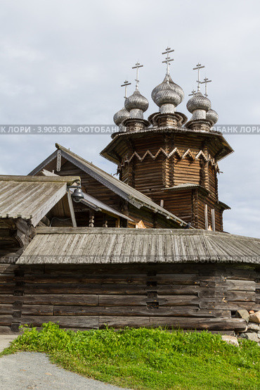 Остров Кижи, церковь Покрова Пресвятой Богородицы (2012 год). Редакционное фото, фотограф Дарья Родоманова (Проскурина) / Фотобанк Лори