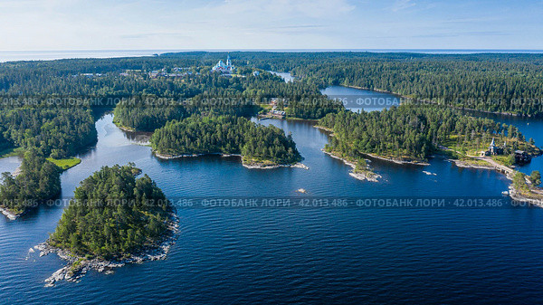 остров Валаам на Ладожском озере. Стоковое фото, фотограф Данил Хусаинов / Фотобанк Лори