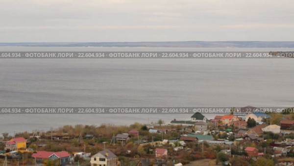 Панорама Тольятти. Стоковое видео, видеограф Виктор Аллин / Фотобанк Лори