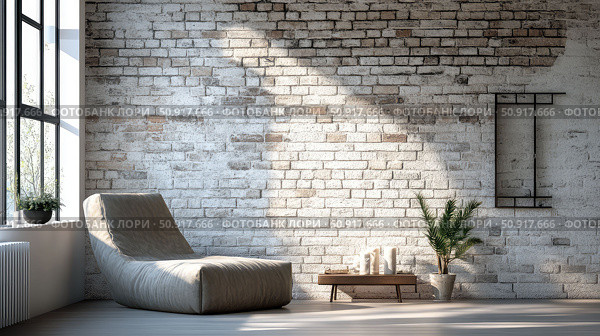 paper room with wall ai generated. Стоковое AI-изображение, AI-художник Vectorwin / Фотобанк Лори