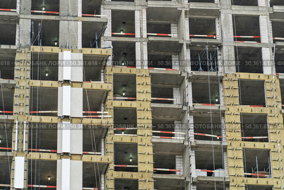 Partially constructed building. Стоковое AI-изображение, AI-художник Данила Большаков / Фотобанк Лори