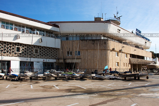 Парусный центр в Сочи (2009 год). Редакционное фото, фотограф Наталья Обуховская / Фотобанк Лори