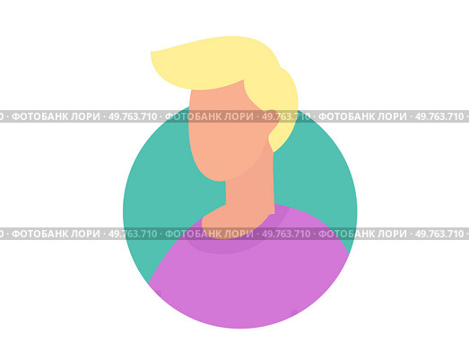 Person icon vector illustration. Identity encompasses multifaceted aspects make person who they are Uniqueness is quality sets each person apart from crowd People icons can represent individuals. Person icon. Social interactions and connections shape persons profile both online and offline. Стоковая иллюстрация, агентство Ingram Publishing / Фотобанк Лори