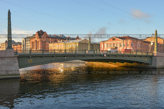 Петербург. Около Египетского моста (2018 год). Стоковое фото, фотограф Александр Алексеев / Фотобанк Лори