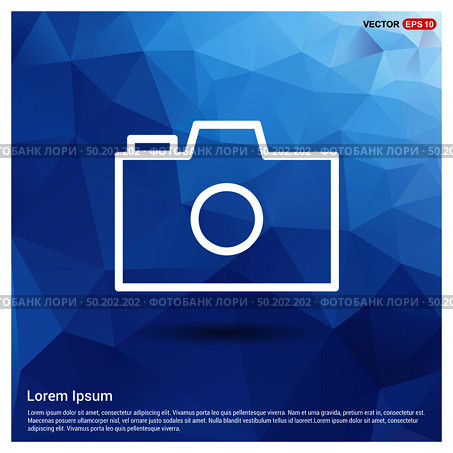 Photo camera icon. Стоковая иллюстрация, агентство Ingram Publishing / Фотобанк Лори