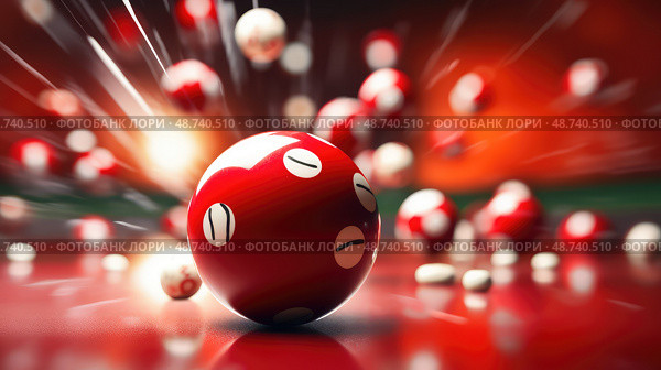 photo red bowling ball ai generated. Стоковое AI-изображение, AI-художник Vectorwin / Фотобанк Лори