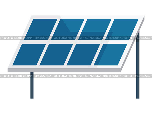Photovoltaic vector illustration. Sustainable energy practices aim to reduce carbon footprint and combat climate change Ecological considerations are crucial for development renewable energy. Photovoltaic. The generation electricity is essential for powering various energy needs. Стоковая иллюстрация, агентство Ingram Publishing / Фотобанк Лори