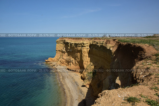 Побережье Черного моря. Кача, Крым (2016 год). Стоковое фото, фотограф Виктор Затолокин/Victor Zatolokin / Фотобанк Лори