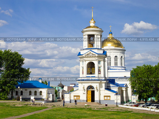 Покровский кафедральный собор, город Воронеж (2013 год). Стоковое фото, фотограф Вячеслав Палес / Фотобанк Лори