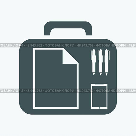 portfolio icon. Стоковая иллюстрация, агентство Ingram Publishing / Фотобанк Лори