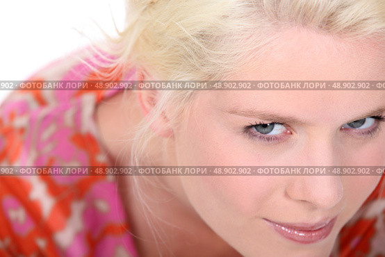 Portrait of young blonde. Стоковое фото, агентство Ingram Publishing / Фотобанк Лори