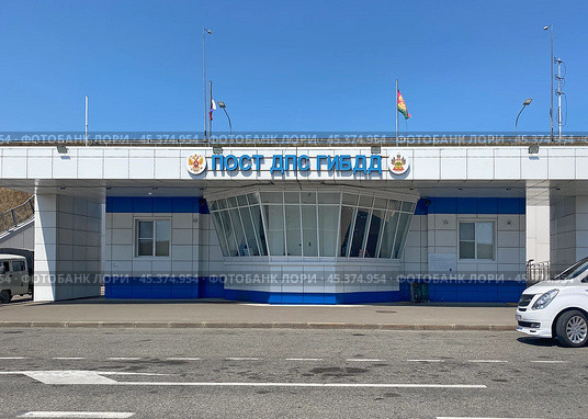 Пост ДПС ГИБДД, Краснодарский край (2023 год). Редакционное фото, фотограф Мария Кылосова / Фотобанк Лори