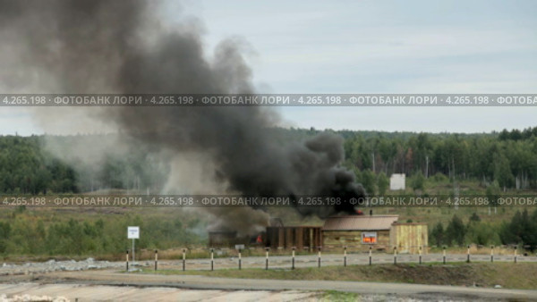 Пожар. Стоковое видео, видеограф Игорь Долгов / Фотобанк Лори