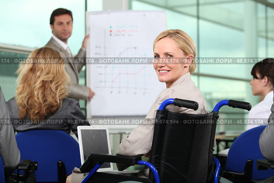 Professional team meeting. Стоковое фото, агентство Ingram Publishing / Фотобанк Лори