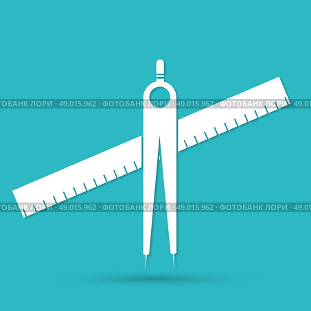 protractor. Стоковая иллюстрация, агентство Ingram Publishing / Фотобанк Лори