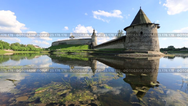 Псков. Кремль (2016 год). Стоковое видео, видеограф Яна Королёва / Фотобанк Лори