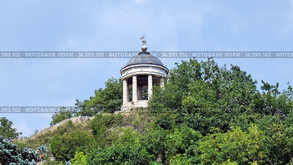 Пятигорск, Емануелевский парк, Эолова арфа (2021 год). Стоковое фото, фотограф Валерий Шилов / Фотобанк Лори