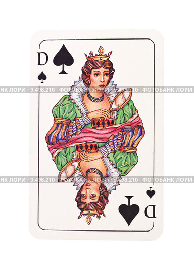Queen of Spades. Стоковое фото, фотограф Lisa Wahman / PantherMedia / Фотобанк Лори