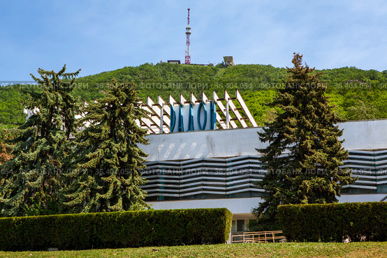 Радоновая лечебница. Пятигорск. Ставропольский край (2021 год). Редакционное фото, фотограф Сергей Афанасьев / Фотобанк Лори