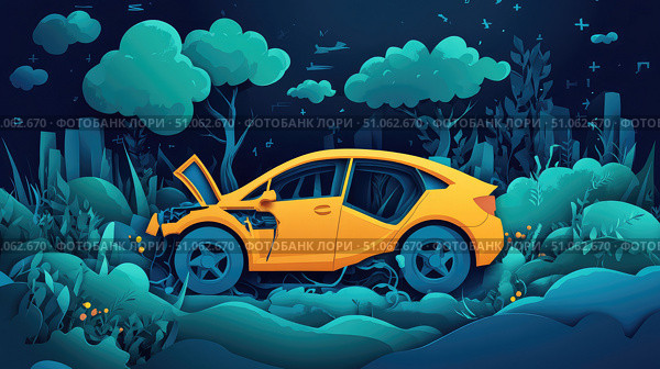 range disintegrating electric vehicle ai generated. Стоковое AI-изображение, AI-художник Vectorwin / Фотобанк Лори