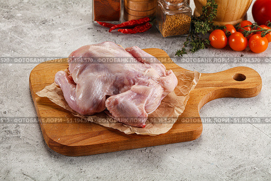 Raw small chicken Gherkin for cooking. Стоковое фото, фотограф Андрей Старостин / Фотобанк Лори