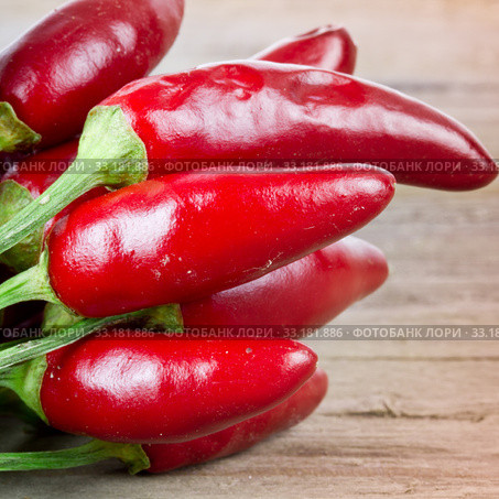 red chilis. Стоковое фото, фотограф Thomas Francois / Smarterpix / Фотобанк Лори
