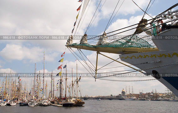 Регата The Tall Ships' Races Baltic — 2009 - петербургский    этап. Редакционное фото, фотограф Григорьева Любовь / Фотобанк Лори