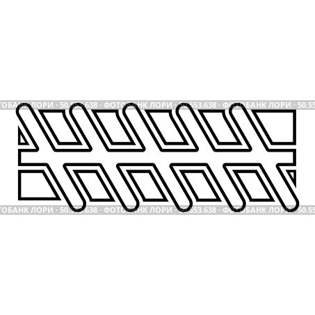 Reinforcement bar rebar ribbed metal rod contour outline line icon black color vector illustration image thin flat style simple. Reinforcement bar rebar ribbed metal rod contour outline line icon black color vector illustration image thin flat style. Стоковая иллюстрация, агентство Ingram Publishing / Фотобанк Лори