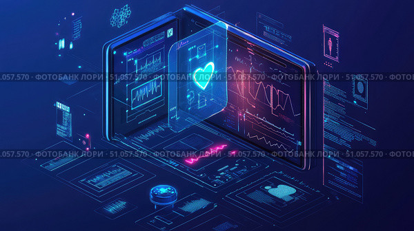 remove disassembling telemedicine screen ai generated. Стоковое AI-изображение, AI-художник Vectorwin / Фотобанк Лори