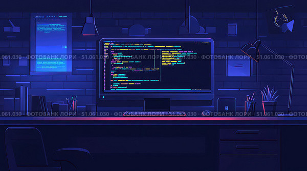 repository merging code editor ai generated. Стоковое AI-изображение, AI-художник Vectorwin / Фотобанк Лори