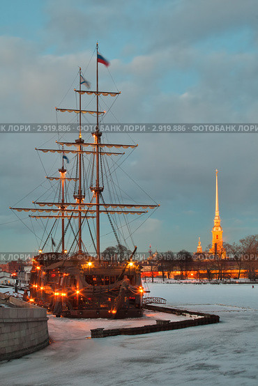 Ресторан "Летучий Голландец" в Санкт-Петербурге. Редакционное фото, фотограф Юлия Бабкина / Фотобанк Лори