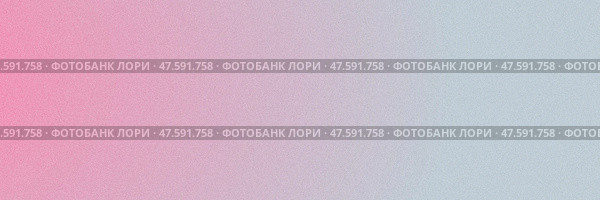 Розовый фуксия-пурпурный, переходящий в текстурированный фон светло-пастельного голубого цвета. Мягкий зернистый шумовой эффект. Идеально подходит для ярких, успокаивающих дизайнов. Изящное омбре и градиентное искусство. Широкая панорама. Стоковая иллюстрация, иллюстратор ФотоИнтеллект / Фотобанк Лори