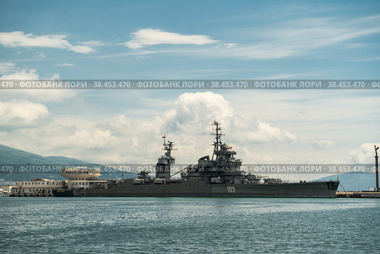 Russia, Novorossysk - May 17, 2022: Port of Novorossiysk, Редакционное фото, фотограф Анатолий Типляшин / Фотобанк Лори