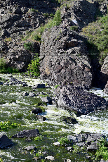 Russia. Threshold "Howler". Iset River. Стоковое фото, фотограф Александр Тараканов / Фотобанк Лори