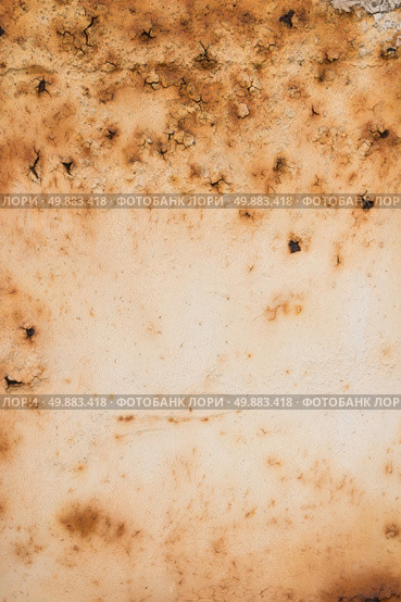 Rusted grunge corrugated metal background texture. Стоковое фото, агентство Ingram Publishing / Фотобанк Лори