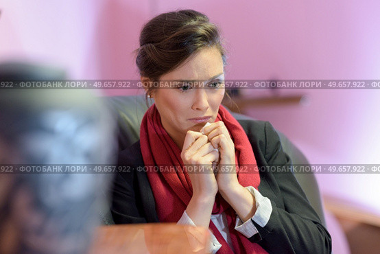 sad woman after death of someone loved. Стоковое фото, агентство Ingram Publishing / Фотобанк Лори