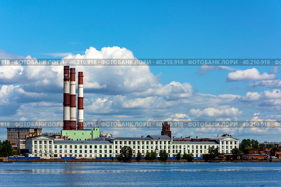 Saint Petersburg, view Of the leather line of Vasilievsky island (2019 год). Стоковое фото, фотограф Ольга Остроухова / Фотобанк Лори