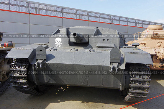 Самоходная артиллерийская установка Sturmgeschutz III Ausf. C/D.  Музейный комплекс гражданской и военной техники УГМК, Верхняя Пышма (2024 год). Редакционное фото, фотограф Алексей Иванов / Фотобанк Лори