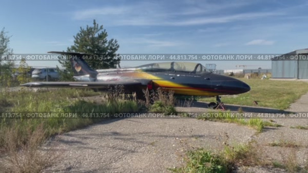 Самолет "Raven" Aero L-29, бортовой номер ФЛА РФ-02002. Редакционное видео, видеограф Щеголева Ольга / Фотобанк Лори