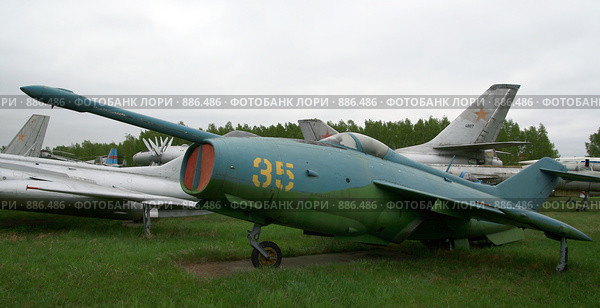 Самолёт ЯК-36 в музее ВВС в Монине (2009 год). Редакционное фото, фотограф АЛЕКСАНДР МИХЕИЧЕВ / Фотобанк Лори