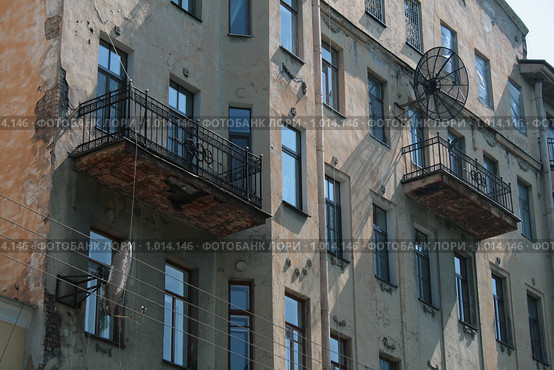 Санкт-Петербург. Дом на Таврической улице (2009 год). Стоковое фото, фотограф Ананенко Галина / Фотобанк Лори